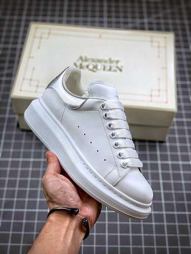 【580】[ALE*XANDER MCQUEEN SHOES WHITE/WHITE/WHITE]-[WOMAN:35-39]-[MAN:40-44]