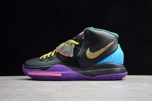 【360】[CD5029-001]-[KYRIE 6 CHINESE NEW YEAR BLACK/GOLD-PURPLE]-[MAN:40-46]