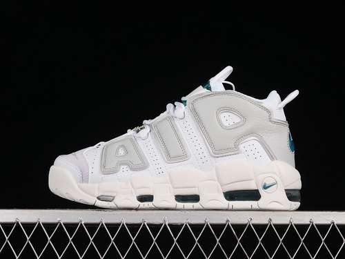 【360】[DR7854-100]-[AIR MORE UPTEMPO METALLIC TEAL SUMMIT WHITE/GREY FOG/BRIGHT SPRUCE/GREY FOG]