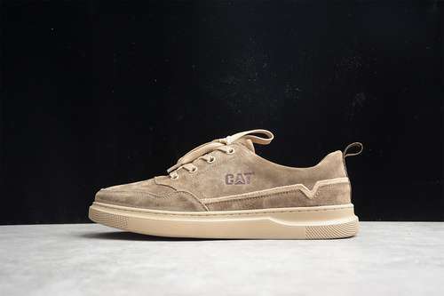 【360】[P17133]-[CAT CASUAL SHOES LIGHT BROWN/LIGHT BROWN/BROWN]-[MAN:38-44]