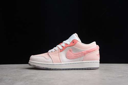 【340】[DM5443-666]-[CJ AIR JORDAN 1 LOW SE MIGHTY SWOOSHERS LIGHT SOFT PINK/PINK SALT]