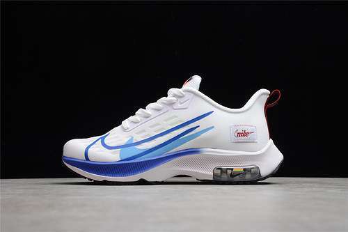 【300】[DJ3128-007]-[AIR ZOOM STRUCTURE 38X WHITE/WHITE/BLUE]-[MAN:40-45]