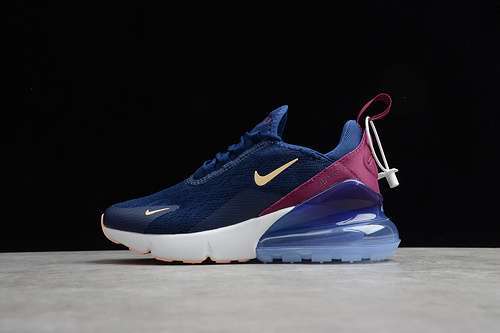 【290】[AH6789-402]-[AIR MAX 270 BLUE VOID/CRIMSON TINT]-[WOMAN:36-39]