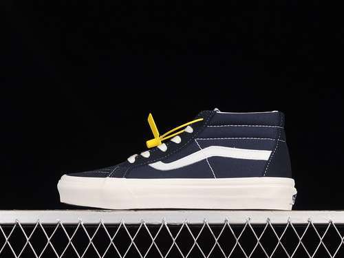 【250】[VN0A32QZ9G6]-[SK8-MID REISSUE NAVY BLUE/WHITE/WHITE]-[WOMAN:35-39]-[MAN:40-44]