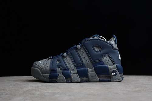 【340】[921948-003]-[AIR MORE UPTEMPO GEORGETOWN COOL GREY/WHITE/MIDNIGHT NAVY]-[UNSIEX:36-45]