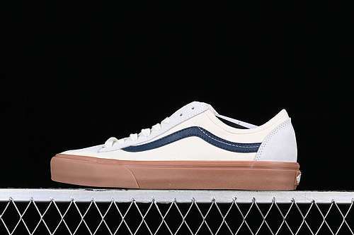 【230】[VN0A4BX9CNH]-[STYLE 136 VR3 WHITE/BLUE/BEIGE/BROWN]-[WOMAN:35-39]-[MAN:40-44]