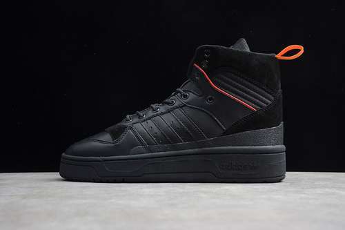 【360】[EE5528]-[TENISKY RIVALRY HIGH SHOES CORE BLACK/RED/BLACK]-[MAN:40-45]