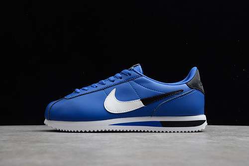 【250】[CI1047-400]-[CORTEZ BASIC SE GAME ROYAL LEATHER RACER BLUE/BLACK/WHITE]-[UNISEX:36-44]