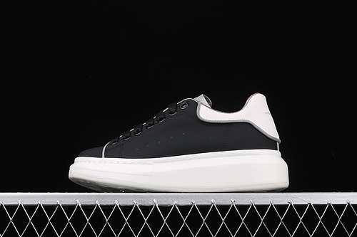 [ALE*XANDER MCQUEEN SOLE SNEAKERS BLACK/WHITE]-[WOMAN:34-39]-[MAN:40-45]