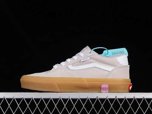 【280】[V11020984200]-[SKATE ROWAN PRO BEIGE/WHITE/GUM]-[WOMAN:35-39]-[MAN:40-45]