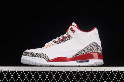 【450】[CT8532-126]-[AIR JORDAN 3 RETRO WHITE/LIGHT CURRY/CARDINAL RED/CEMENT GREY]-[MAN:40-47.5]