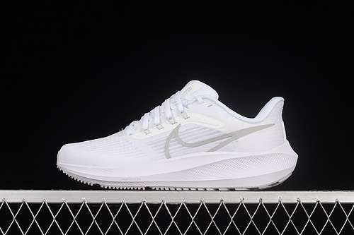 【280】[DH4072-100]-[AIR ZOOM PEGASUS 39 WHITE/SILVER/WHITE]-[WOMAN:36-39]-[MAN:40-45]