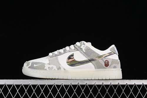 【360】[JH8040-941]-[SB DUNK LOW BAPE WHITE/GREY/GREEN]-[WOMAN:36-39]-[MAN:40-45]