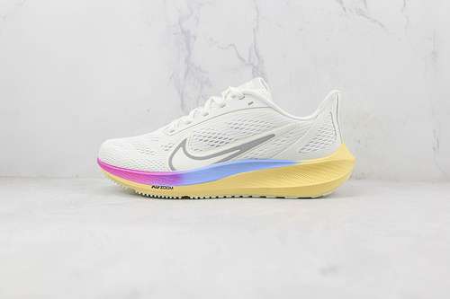 【250】[ZOOM PEGASUS 39 X TURBO WHITE/OFF-WHITE/PURPLE]-[MAN:41-45]