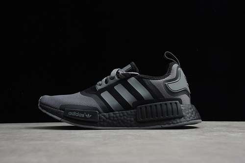 【300】[FV1733]-[NMD_R1 SHOES GREY FOUR/GREY FOUR/CORE BLACK]-[WOMAN:36-39]-[MAN:40-45]
