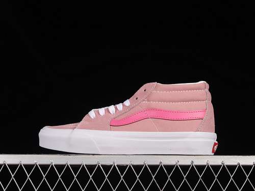 【250】[VN0A3WM3VY2]-[SK8 MID REISSUE SHOES NOSTALGIA ROSE/WHITE/PINK]-[WOMAN:35-39]-[MAN:40-44]