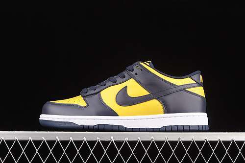 【330】[DD1391-700]-[SB DUNK LOW MICHIGAN 2021 VARSITY MAIZE/MIDNIGHT NAVY/WHITE]-[UNSIEX:36-46]
