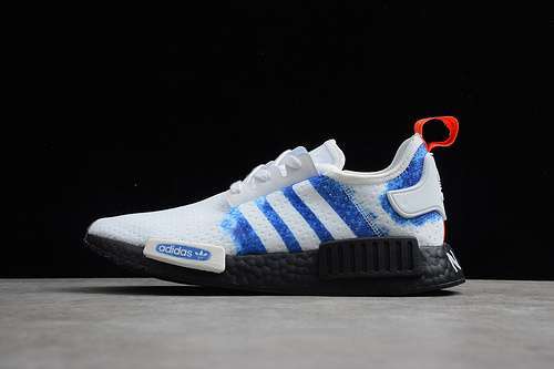 【300】[G28731]-[NMD_R1 ATLANTA ATL WHITE/BOLD BLUE/CORE BLACK]-[WOMAN:36-39]-[MAN:40-45]