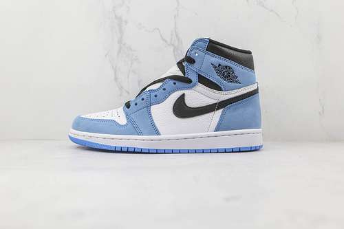 【550】[555088-134]-[AIR JORDAN 1 RETRO HIGH OG WHITE/UNIVERSITY BLUE/BLACK]-[WOMAN:36-39]-[MAN:40-47]