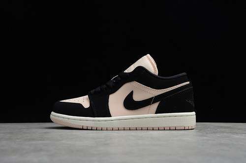 【320】[DC0774-003]-[CJ AIR JORDAN 1 LOW BLACK GUAVA ICE BLACK/GUAVA ICE/SAIL]-[WOMAN:35.5-39]