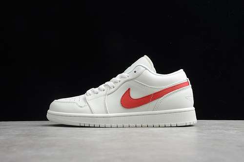 【300】[AO9944-161]-[AIR JORDAN 1 LOW WHITE/VARSITY RED]-[WOMAN:36-39]-[MAN:40-47.5]