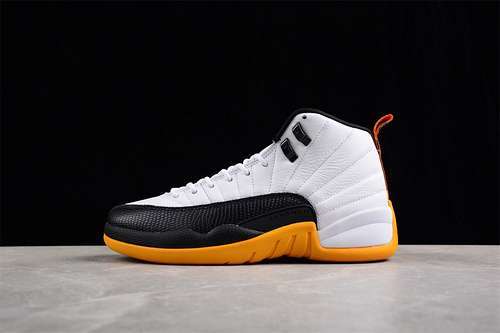 【550】[DR8887-100]-[AIR JORDAN 12 RETRO WHITE/BLACK/TAXI/VARSITY RED]-[MAN:40-47.5]