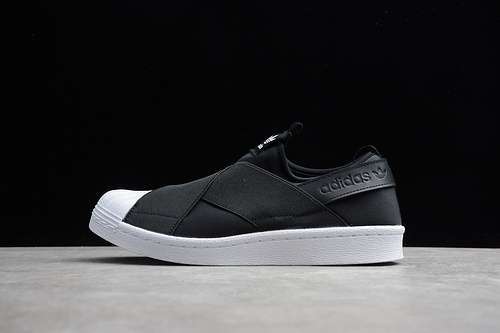 [48-47-54]-[S81337]-[SUPERSTAR SLIP-ON SHOES CORE BLACK/CORE BLACK/CLOUD WHITE]-[UNISEX:36-44]