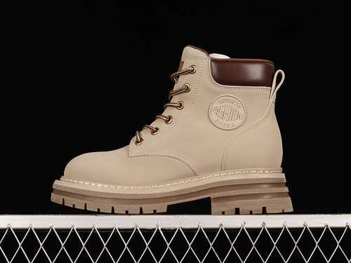 【450】[CHROMEHEARTS X CAT MARTIN BOOTS GRAY/GRAY/DARK BROWN]-[WOMAN:35-40]