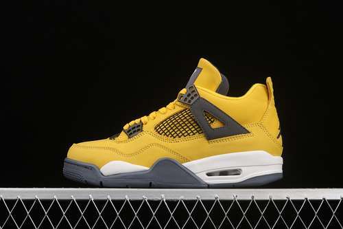 【440】[CT8527-700]-[AIR JORDAN 4 RETRO LIGHTNING 2021 TOUR YELLOW/MULTI-COLOR/DARK BLUE GREY]