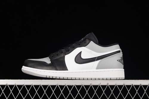 【320】[553558-052]-[AIR JORDAN 1 LOW SHADOW TOE LIGHT SMOKE GREY/BLACK/WHITE]-[MAN:40-45]
