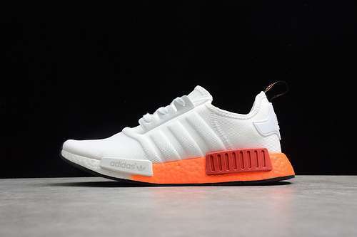 【300】[EF5860]-[NMD_R1 SHOES CLOUD WHITE/CORE BLACK/SOLAR RED]-[WOMAN:36-39]-[MAN:40-45]