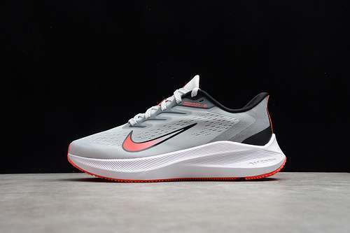 【270】[CJ0291-012]-[AIR ZOOM WINFLO 7 PHOTON DUST/BRIGHT CRIMSON-BLACK/WHITE]-[MAN:39-45]