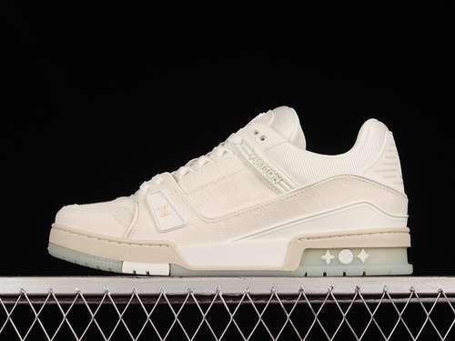 【600】[L*V FASHION CATWALK SNEAKERS BEIGE/BEIGE/BEIGE]-[MAN:38-46]