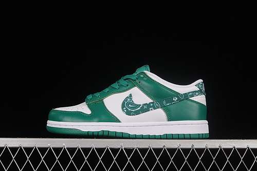 【330】[DH4401-102]-[WMNS DUNK LOW &#x27;GREEN PAISLEY&#x27;WHITE/MALACHITE/WHITE/MALACHITE]-[