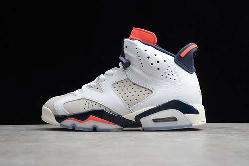 【550】[384664-104]-[AIR JORDAN 6 RETRO TINKER WHITE/INFRARED 23-NEUTRAL GREY-OBSIDIAN]
