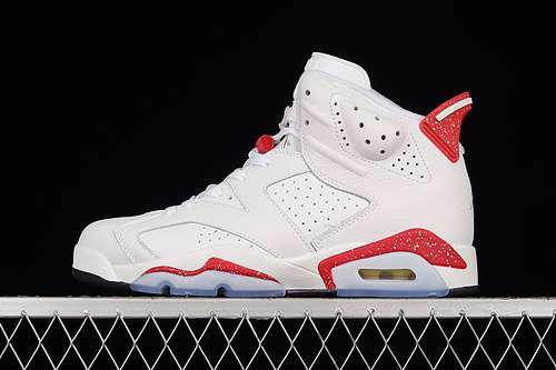 【400】[CT8529-162]-[AIR JORDAN 6 WHITE/WHITE/RED]-[MAN:40-47.5]