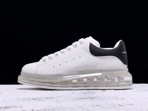 [ALE*XANDER MCQUEEN SOLE SNEAKERS WHITE/WHITE/BLACK]-[WOMAN:35-39]-[MAN:40-44]