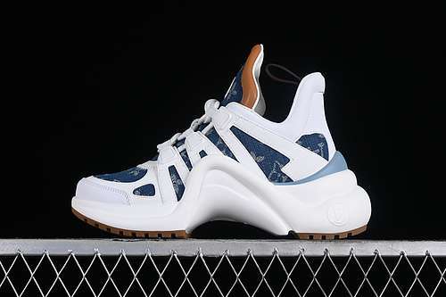 【630】[L*V ARCHLIGHT 360N WHITE/BLUE/BROWN]-[WOMAN:35-40]
