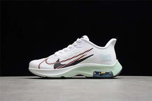 【300】[DJ3128-100]-[AIR ZOOM STRUCTURE 38X WHITE/WHITE/BLACK-RED]-[MAN:40-45]