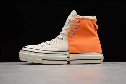 【380】[169840C]-[FENG CHEN WANG X CHUCK TAYLOR ALL-STAR 70S HIGH 2-IN-1 PERSIMMON ORANGE]