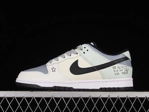 【350】[DD3696-255]-[SB DUNK LOW WHITE/BLACK/BEIGE]-[WOMAN:36-39]-[MAN:40-46]