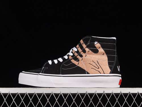 【300】[VN0A5EE7B7H]-[IMRAN POTATO X VAULT SK8-HI VR3 LX BLACK/KHAKI/WHITE]-[WOMAN:35-39]-[MAN:40-44]