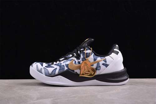 【500】[FV6325-100]-[KOBE 8 PROTRO MAMBACITA WHITE/METALLIC GOLD/BLACK]-[MAN:40-48.5]
