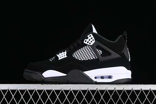 【430】[FQ8138-001]-[AIR JORDAN 4 RETRO WHITE THUNDER WHITE/BLACK]-[WOMAN:36-39]-[MAN:40-47.5]