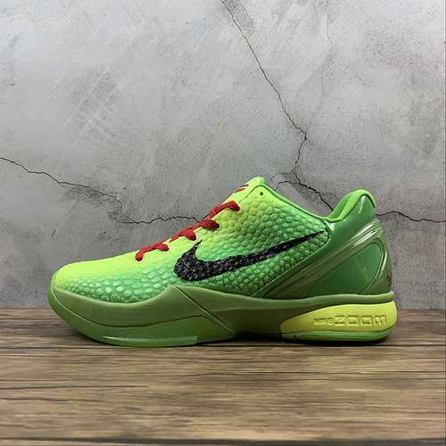 【340】[CW2190-300]-[ZOOM KOBE 6 PROTRO GRINCH GREEN APPLE/VOLT/CRIMSON/BLACK]-[MAN:40-46]