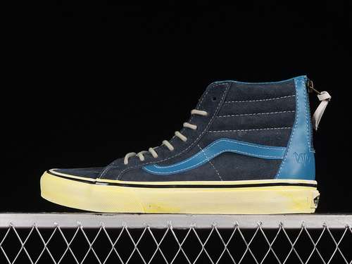 【250】[VN0A5KRCBZZ]-[LIBERAIDERS X SK8-HI REISSUE ZIP NAVY BLUE/BLUE/BEIGE]-[WOMAN:35-39]-[MAN:40-44]