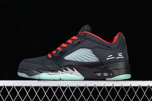 【360】[DM4640-036]-[CLOT AIR JORDAN 5 RETRO LOW CNY BLACK/RED/GREEN]-[WOMAN:36-39]-[MAN:40-47.5]