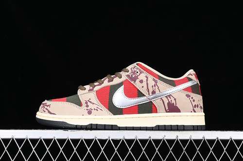 【430】[313170-202]-[DUNK LOW PRO SB FREDDY KRUEGER TAUPE/CHROME]-[WOMAN:36-39]-[MAN:40-47.5]