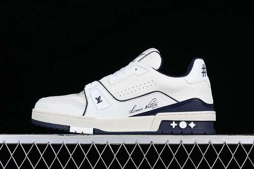 【480】[L*V TRAINER 54 WHITE/BLUE]-[MAN:38-45]