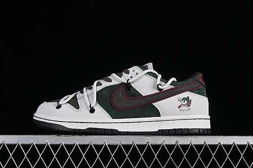 【380】[CT0856-102]-[OTOMO KATSUHIRO SB DUNK LOW STEAMBOY OST WHITE/GREEN/BROWN]-[UNISEX:36-47.5]